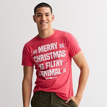 Men's Home Alone Merry Christmas Graphic Tee