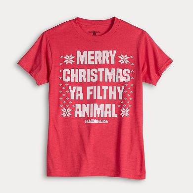 Men's Home Alone Merry Christmas Graphic Tee