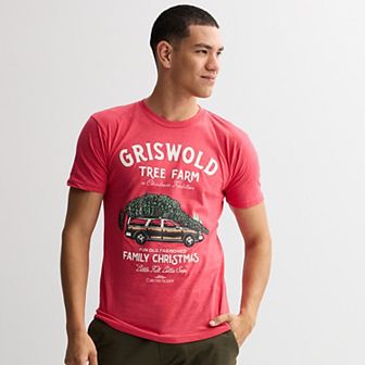 Men's Christmas Vacation Griswold Family Christmas Graphic Tee