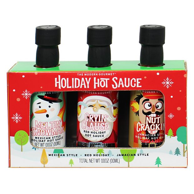 Modern Gourmet Foods Holiday Hot Sauce 3-Pk. Gift Set
