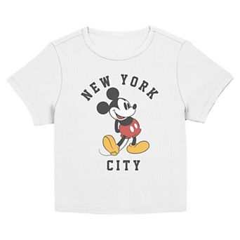 Disney's Mickey Mouse New York City Juniors' Graphic Baby Tee