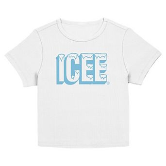Juniors' ICEE Logo Graphic Baby Tee