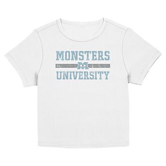 Disney / Pixar's Monsters University Logo Junior's Graphic Baby Tee