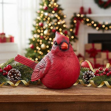Sitting Cardinal Table Decor