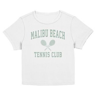 Juniors' Malibu Beach Tennis Club Graphic Baby Tee