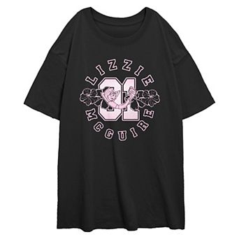 Disney's Lizzie McGuire 01 Juniors' Oversized Graphic Tee