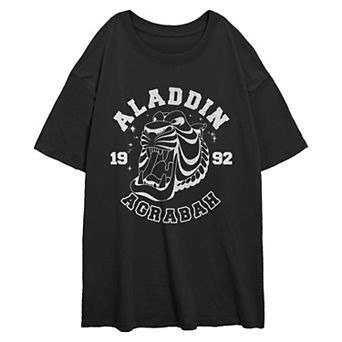 Disney's Aladdin Agrabah 1992 Juniors' Oversized Graphic Tee
