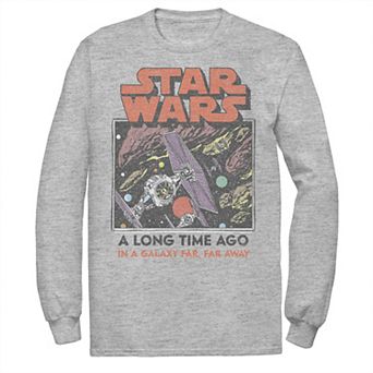 Men's Star Wars TIE Fighter Long Sleeve Graphic Tee