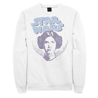 Men's Star Wars Princess Leia Vintage Stamp Graphic Pullover