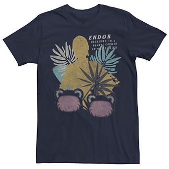 Men's Star Wars Endor Minimalist Graphic Tee