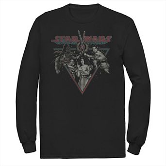 Men's Star Wars Historic Battle Graphic Long Sleeve Tee