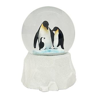 St. Nicholas Square® Penguin Family Musical Snow Globe Table Decor
