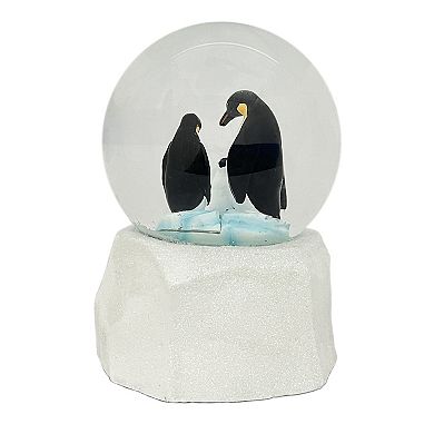 St. Nicholas Square® Penguin Family Musical Snow Globe Table Decor