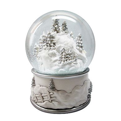 St. Nicholas Square® Metallic Holiday Village Snow Globe Table Decor