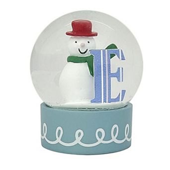 St. Nicholas Square® Monogram Mini Snow Globe Table Decor