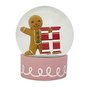 St. Nicholas Square® Monogram Mini Snow Globe Table Decor