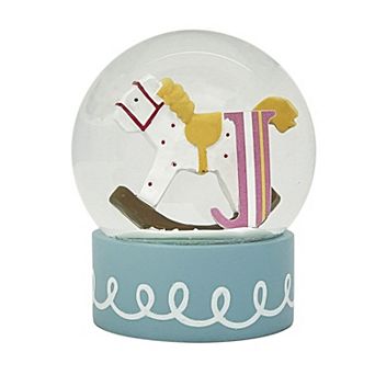 St. Nicholas Square® Monogram Mini Snow Globe Table Decor
