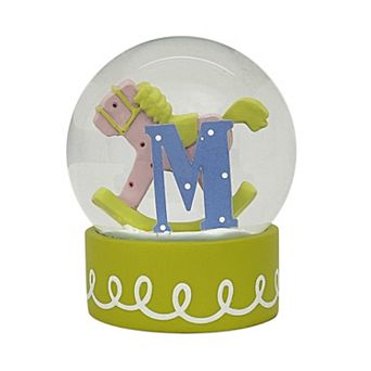 St. Nicholas Square® Monogram Mini Snow Globe Table Decor