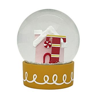 St. Nicholas Square® Monogram Mini Snow Globe Table Decor