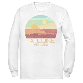 Men's Star Wars Tatooine Graphic Long Sleeve Tee