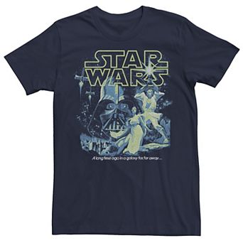Men's Star Wars Vintage Distressed Graphic Tee