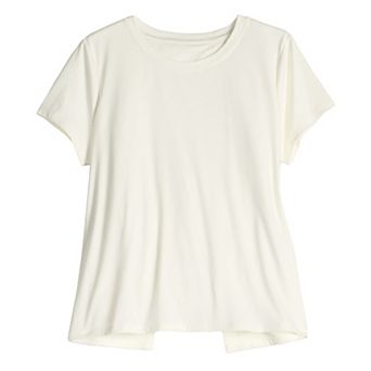 Girls 7-16 Tek Gear® Knot Back Tee