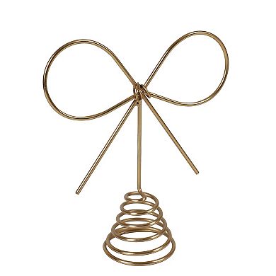 St. Nicholas Square® Bow Christmas Tree Topper