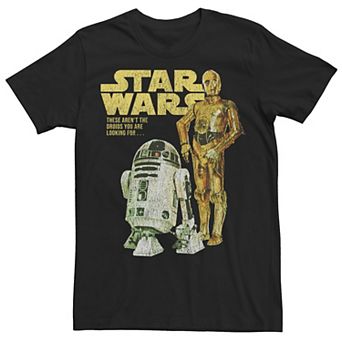 Men's Star Wars R2-D2 & C-3PO Graphic Tee
