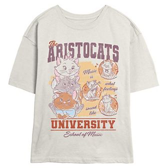 Disney's The Aristocats University School Of Music Juniors' Skimmer Graphic Tee