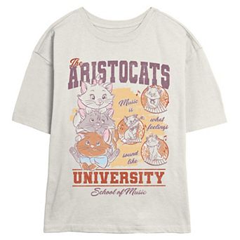 Disney's The Aristocats University School Of Music Juniors' Skimmer Graphic Tee