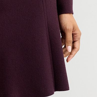 Women’s Nine West Flare Sweater Skirt