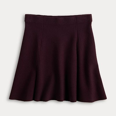 Women's Nine West Flare Sweater Skirt