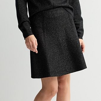 Women’s Nine West Flare Sweater Skirt