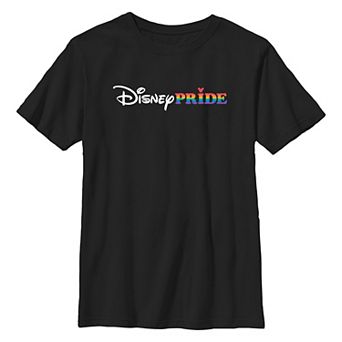 Disney's Rainbow Logo Boys 6-20 Graphic Tee