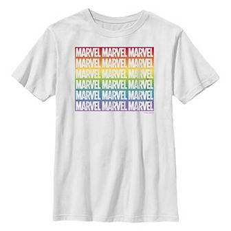 Boys 8-20 Marvel Boxed Gradient Graphic Tee