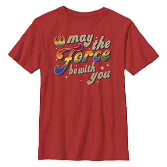 Boys 8-20 Star Wars May The Force Be With You Graphic Tee