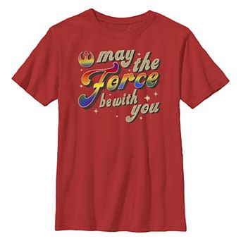 Boys 8-20 Star Wars May The Force Be With You Graphic Tee