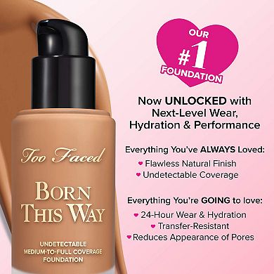 Born This Way Undetectable Medium-To-Full Coverage Foundation
