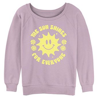 Juniors' The Sun Shines For Everyone Graphic Pullover
