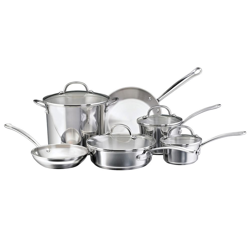 Farberware® Millennium 10-pc. Stainless Steel Cookware Set