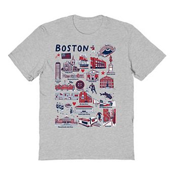 Men's Boston Graphic Tee