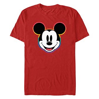 Disney's Mickey Mouse Happy Proud Mickey Men's Graphic Tee