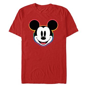 Disney's Mickey Mouse Happy Proud Mickey Men's Graphic Tee