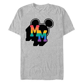 Disney's Mickey Mouse MM Proud Men's Graphic Tee