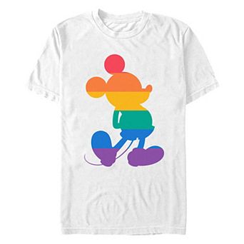 Disney's Mickey Mouse Proud Mickey Silhouette Men's Graphic Tee