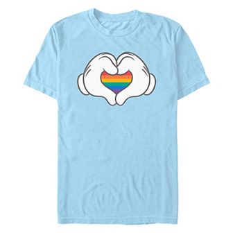 Disney's Mickey Mouse Love Hands Men's Graphic Tee