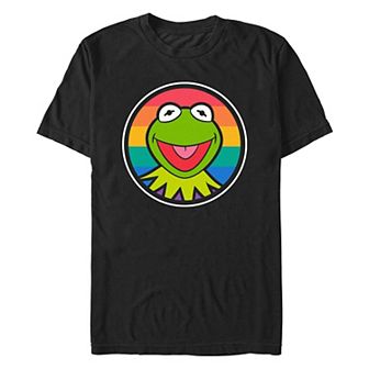 Disney's Kermit The Frog Rainbow Men's Graphic Tee