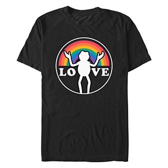 Disney's The Muppet Show Kermit The Frog Love Men's Graphic Tee