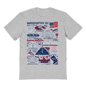 Men's Washington D.C. Graphic Tee