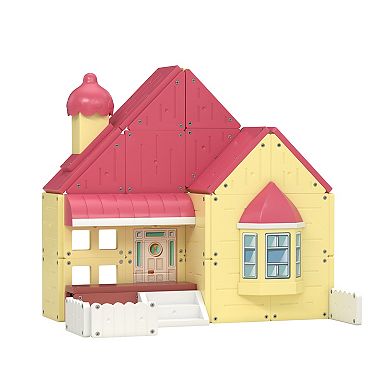 Tile Town Bluey Heeler Home Magnetic Tiles Playset
